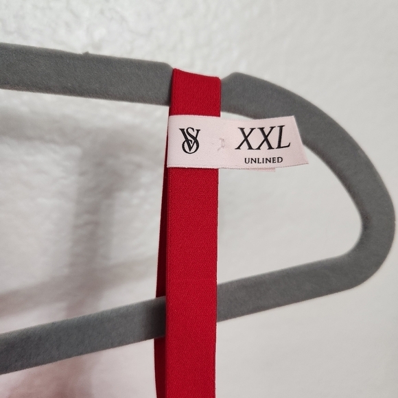 Victoria's Secret Posey Lace Curvy Bralette Size XXL Red - Picture 5 of 14